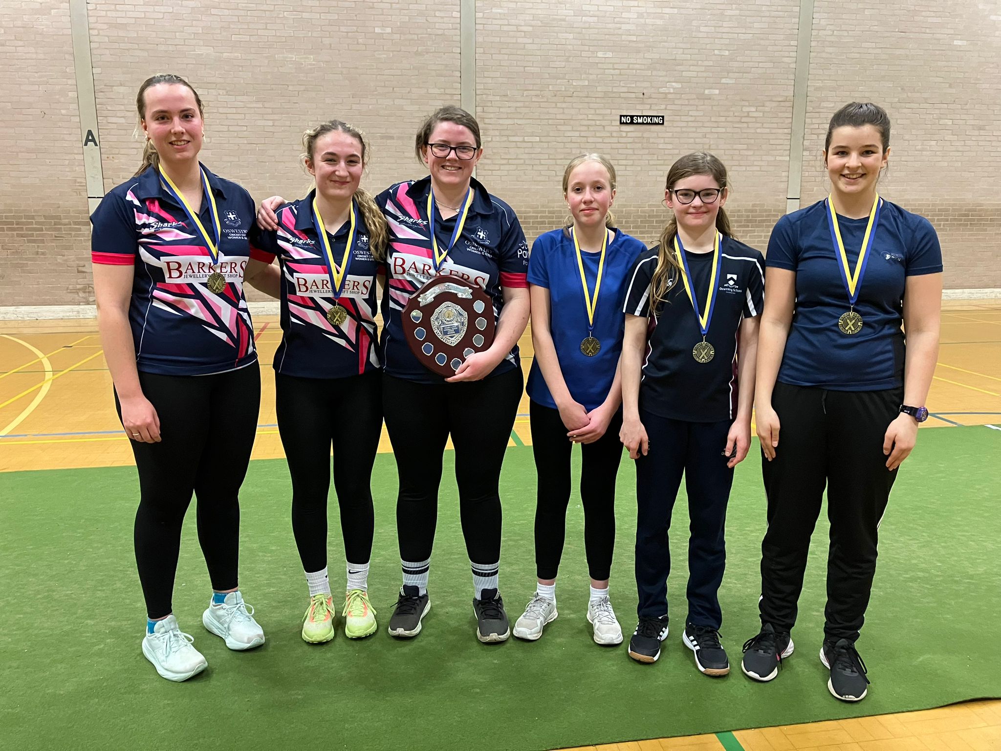 Shifnal and Oswestry claim indoor Hardball titles