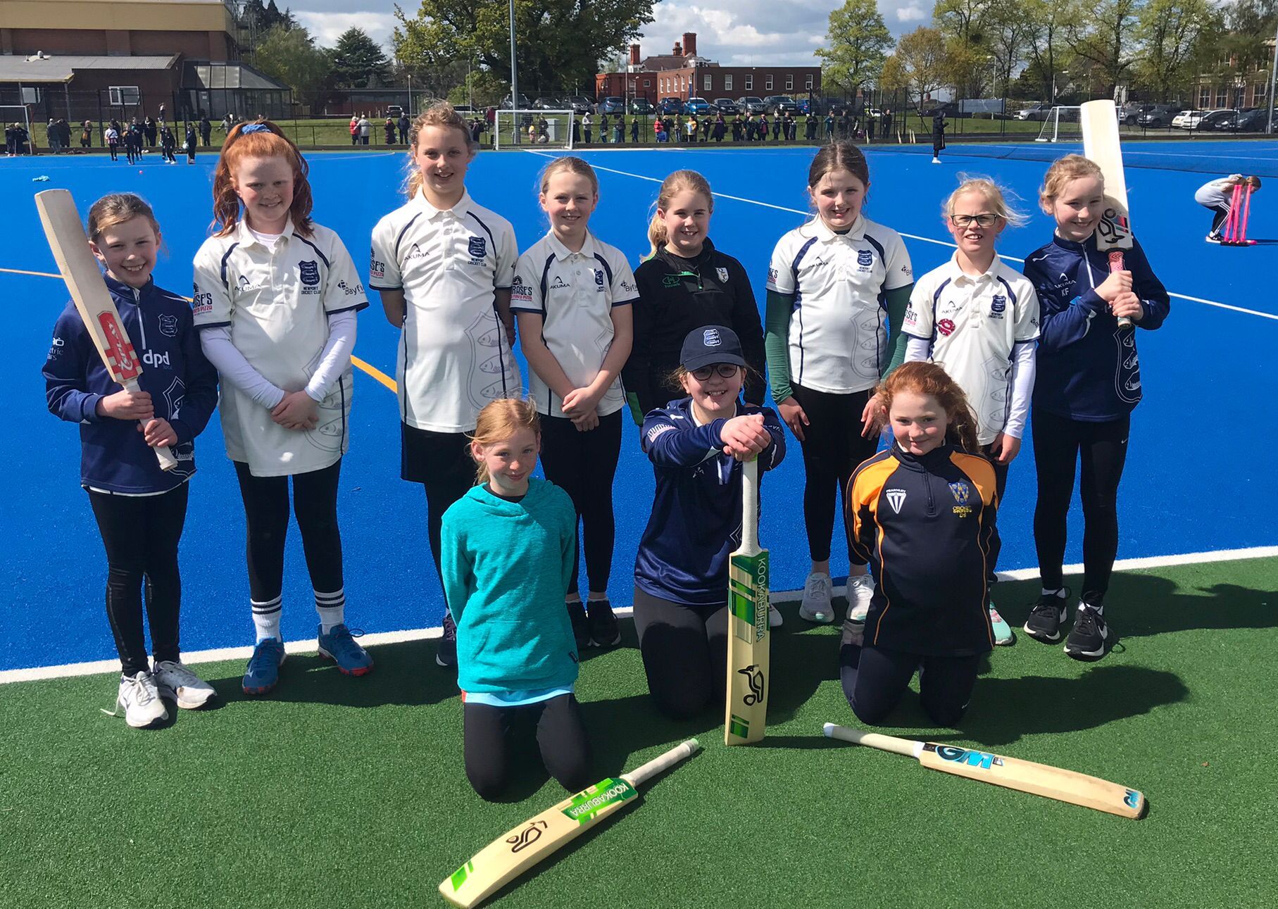 Girls spring into action at Softball festival