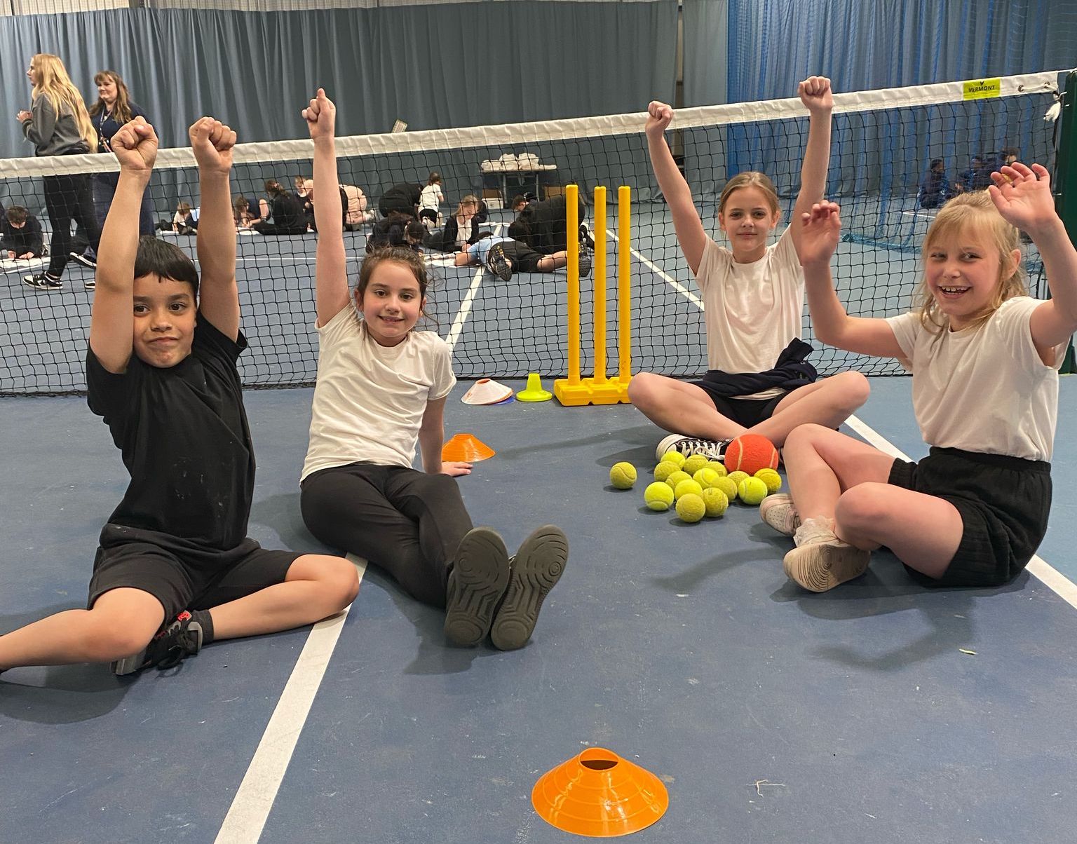 Cricket fun for youngsters at activity days