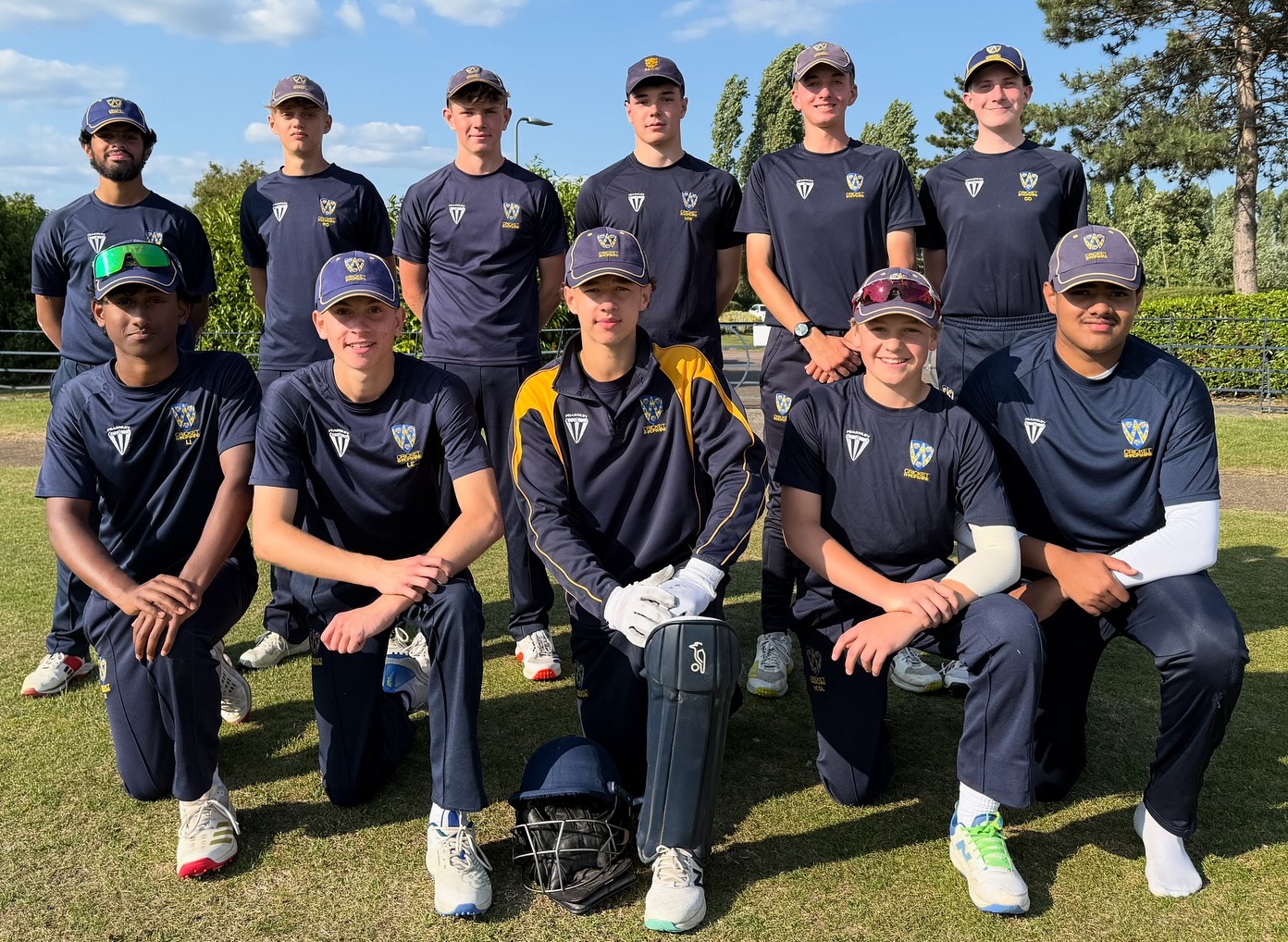 Finn and Morgan hit big centuries for U16s