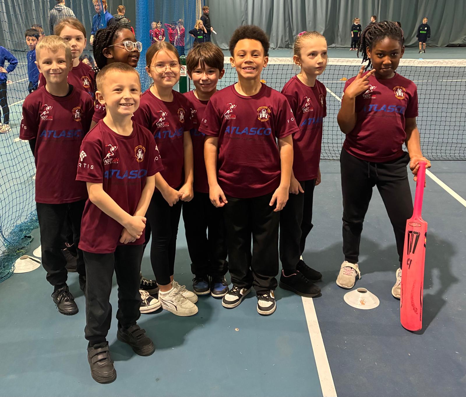 Pupils shine at cricket festival