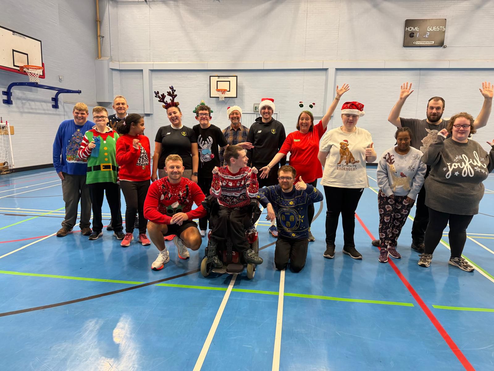 Christmas celebration at Shelton Super 1s